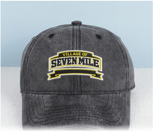Village of Seven Mile Ohio Premium Embroidered Hat