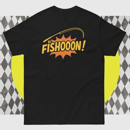 Orange Fishooon Fishing T-Shirt – Angler Tee