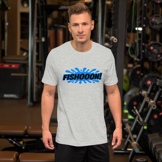 FISHOOON! Fishing T-Shirt – Funny Angler Tee, Freshwater Fishing Shirt, Fisherman Gift, River & Lake Fishing Apparel